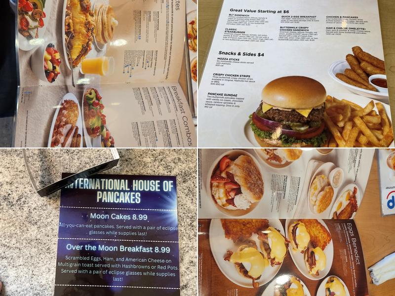 IHOP Menu