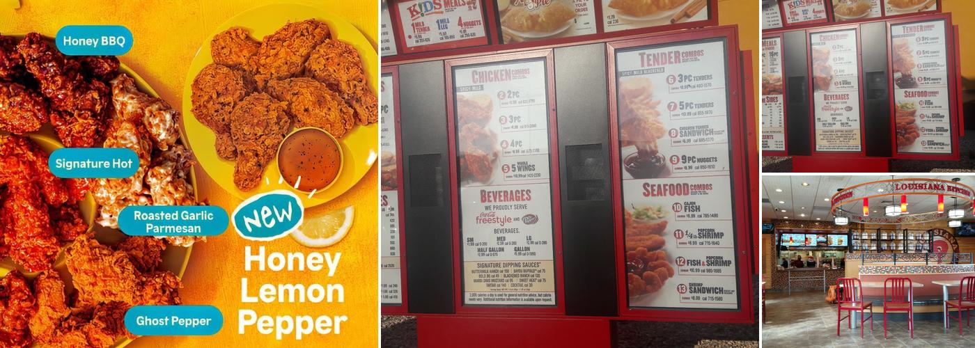 Popeyes Louisiana Kitchen Menu