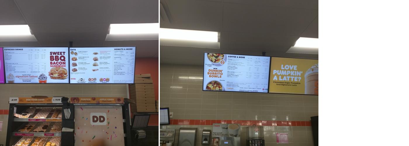 Dunkin' Menu