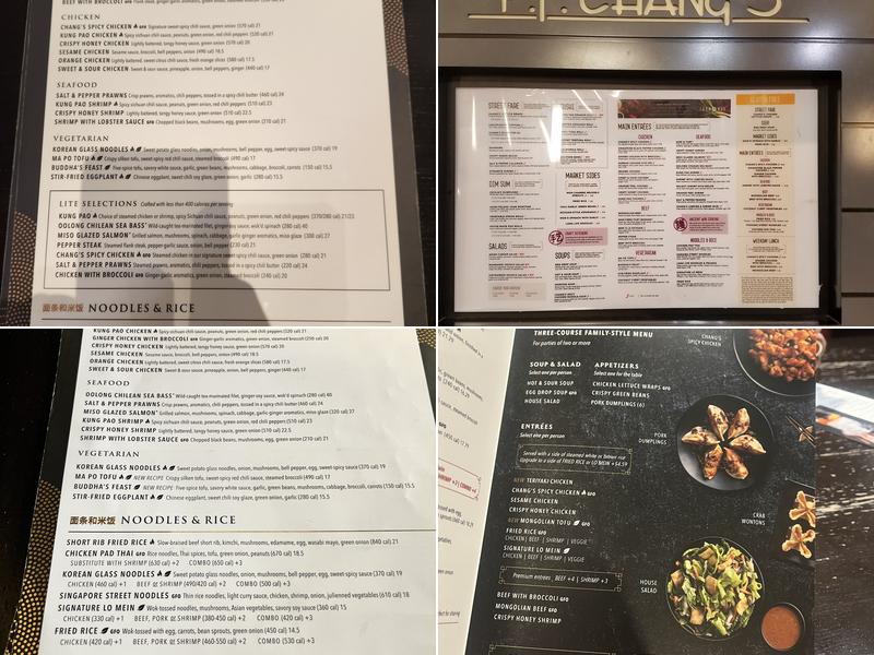 P.F. Chang's Menu