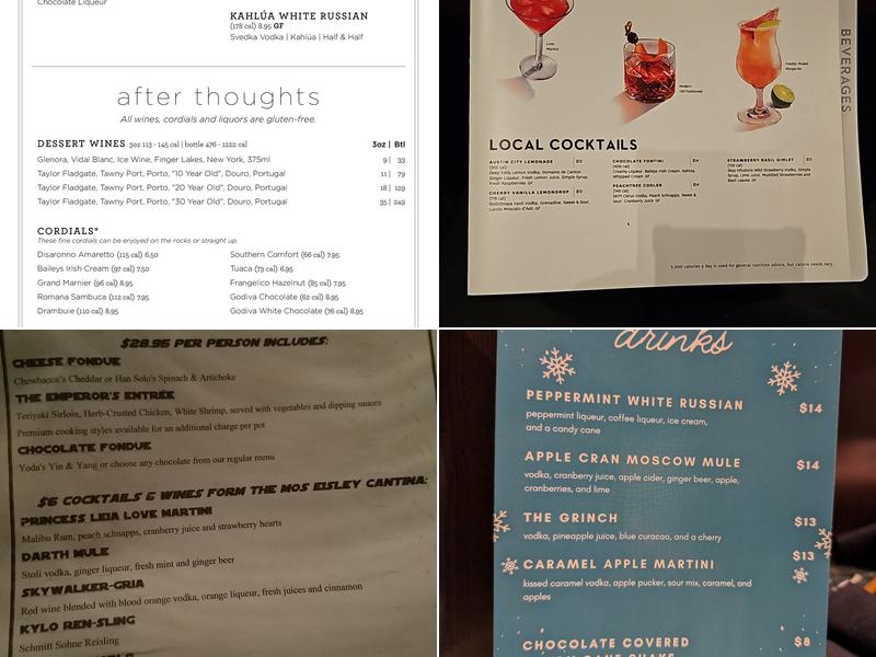 The Melting Pot Menu