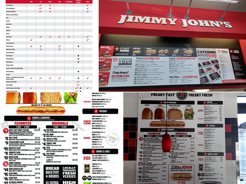 Jimmy John's Menu