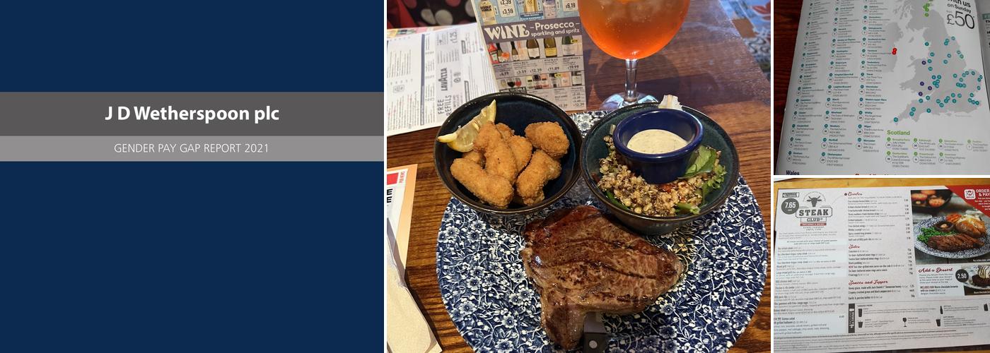 The Sir John Baker - JD Wetherspoon Menu