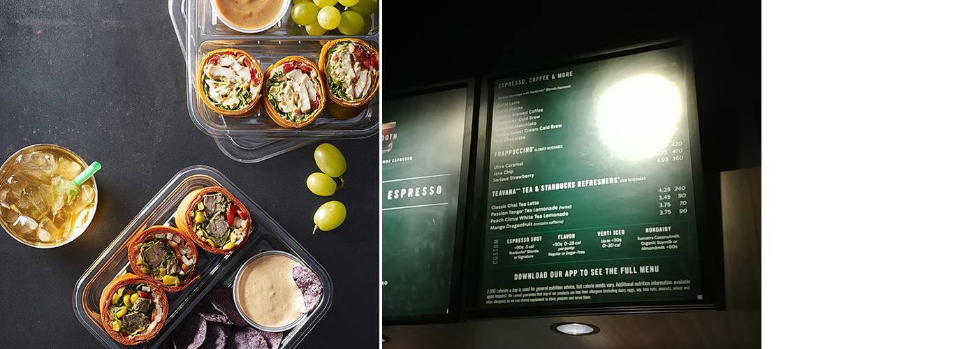 Starbucks Menu