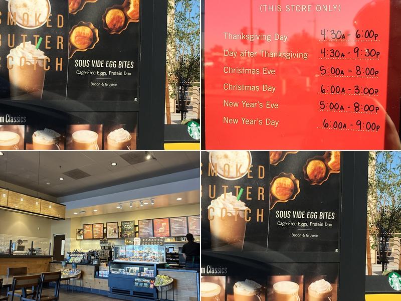 Starbucks Menu