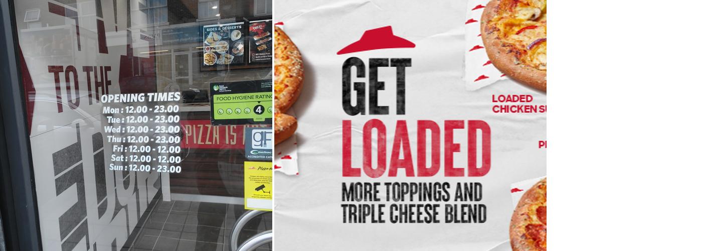 Pizza Hut Delivery Menu