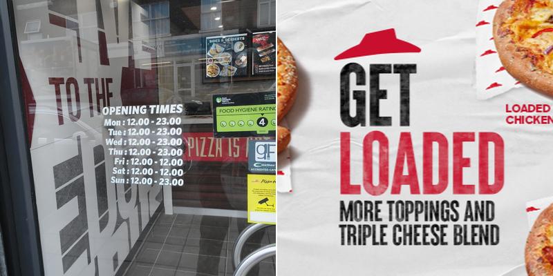 Pizza Hut Delivery Menu