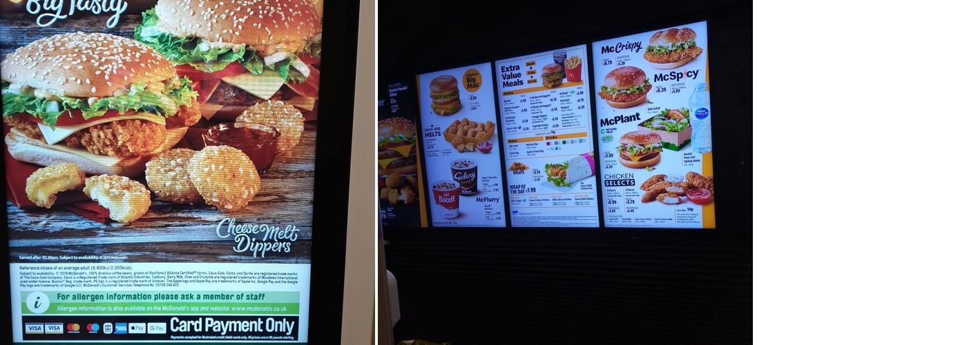 McDonald's Menu