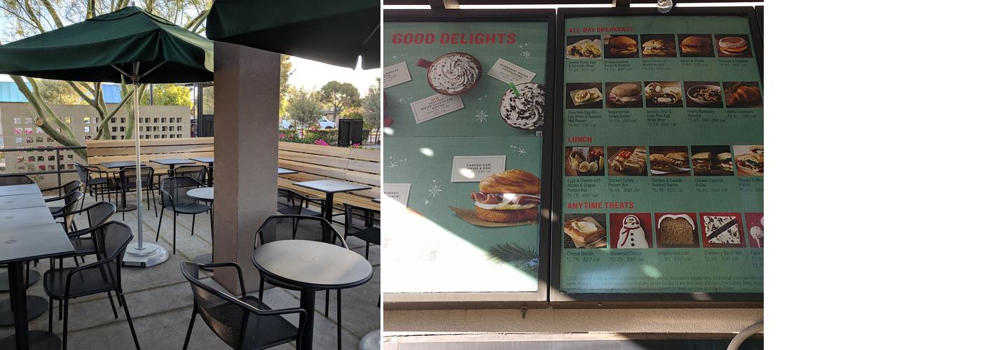Starbucks Menu