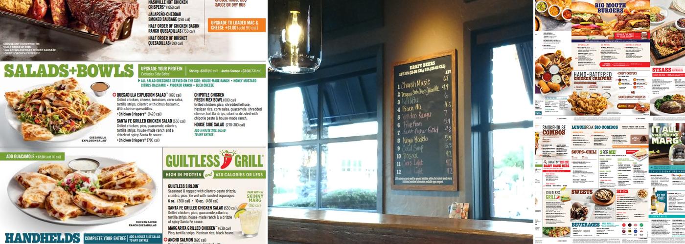 Chili's Grill & Bar Menu
