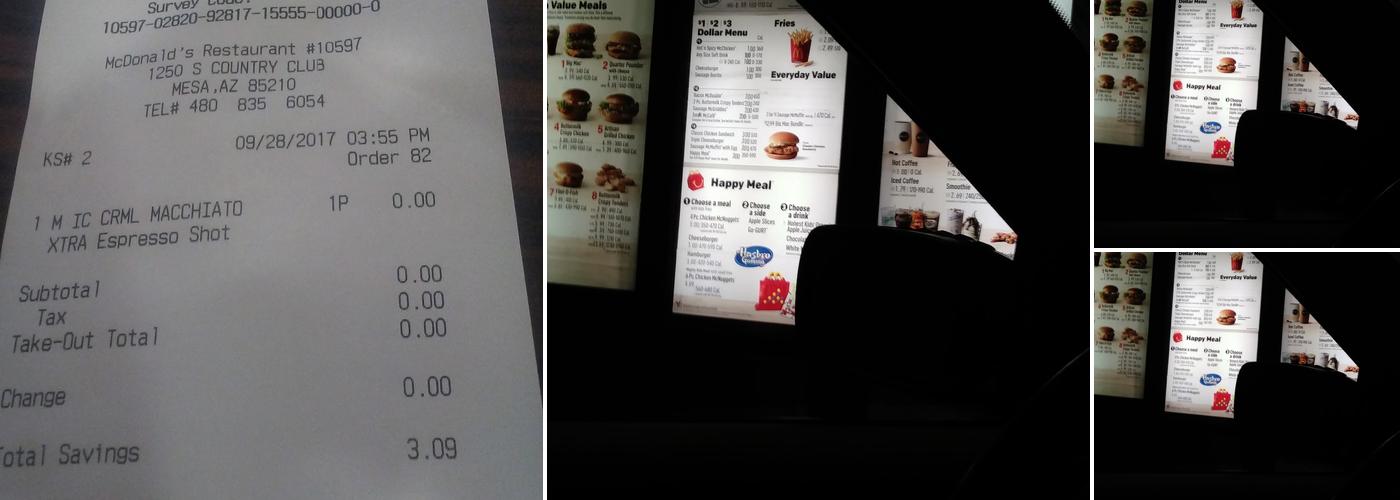 McDonald's Menu