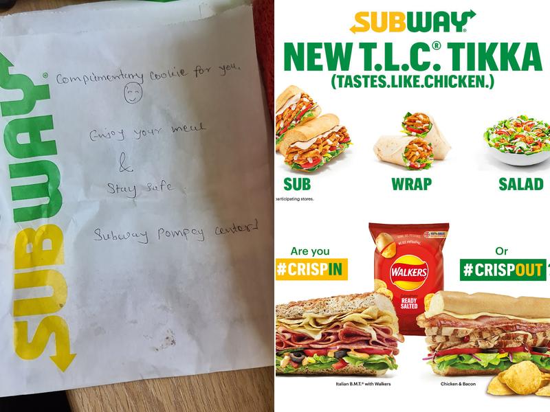Subway Menu