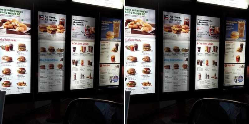 McDonald's Menu