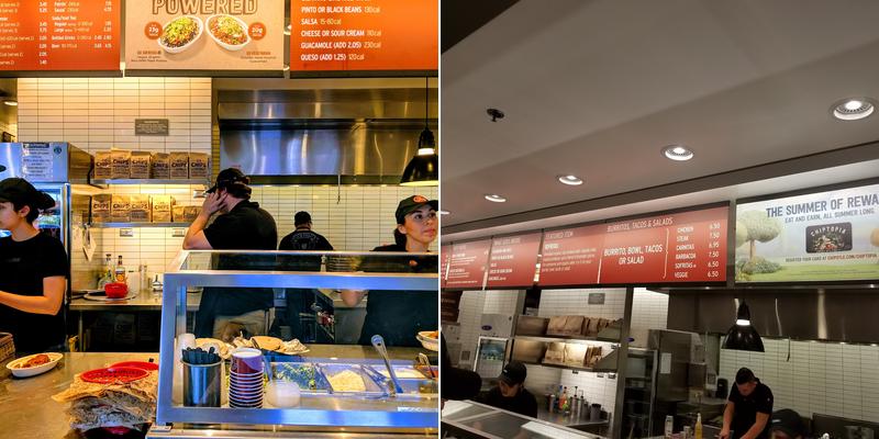 Chipotle Mexican Grill Menu