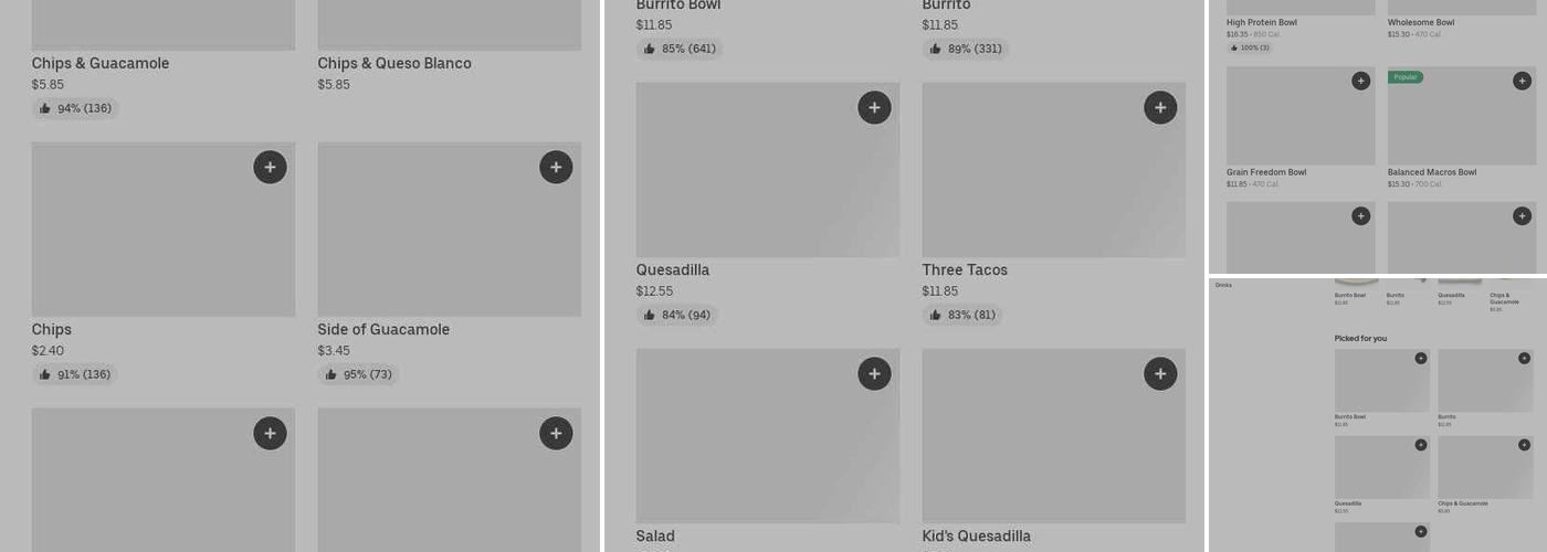 Chipotle Mexican Grill Menu