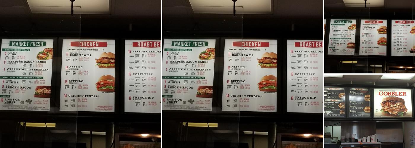 Arby's Menu