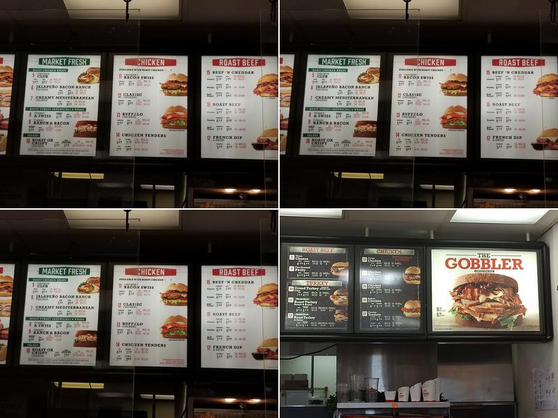 Arby's Menu