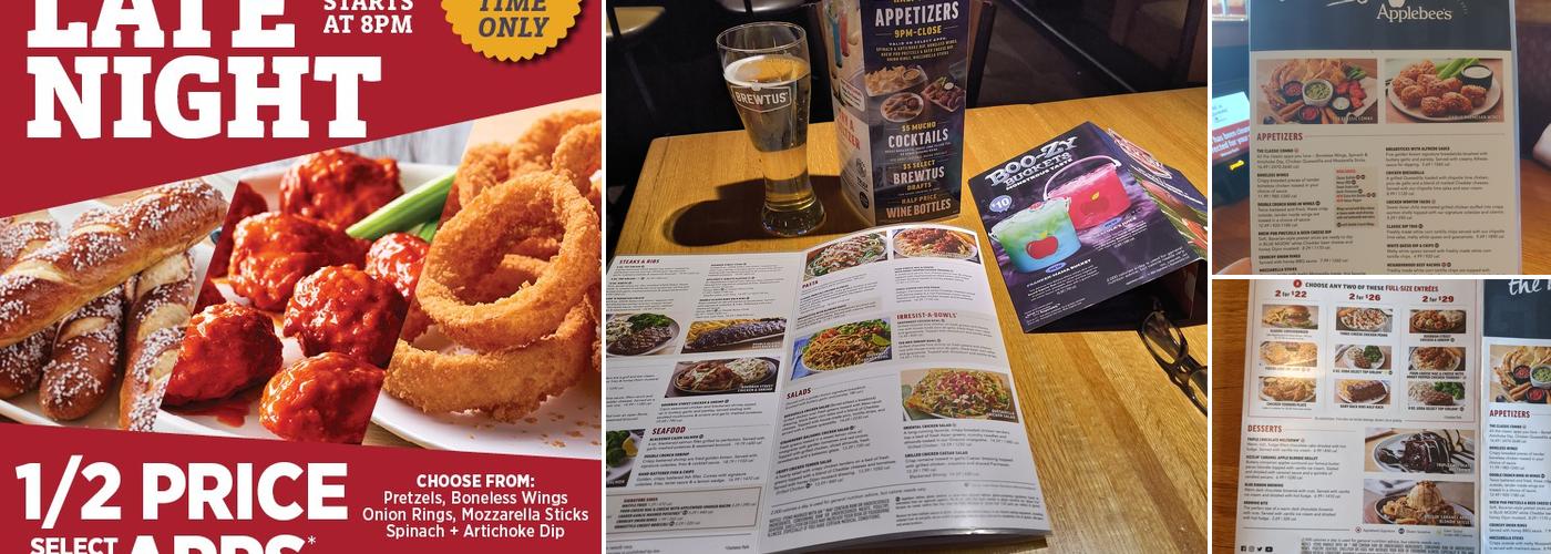 Applebee's Grill + Bar Menu