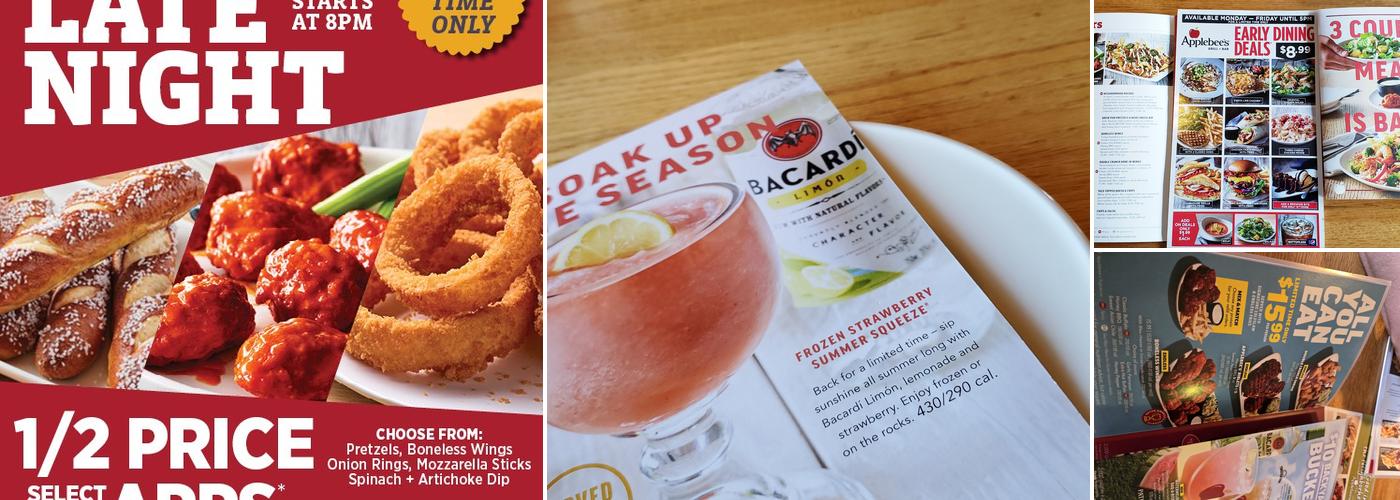 Applebee's Grill + Bar Menu