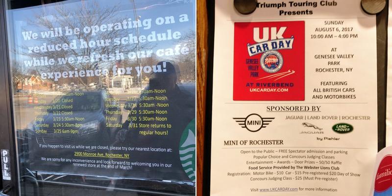 Starbucks Coffee Company Menu