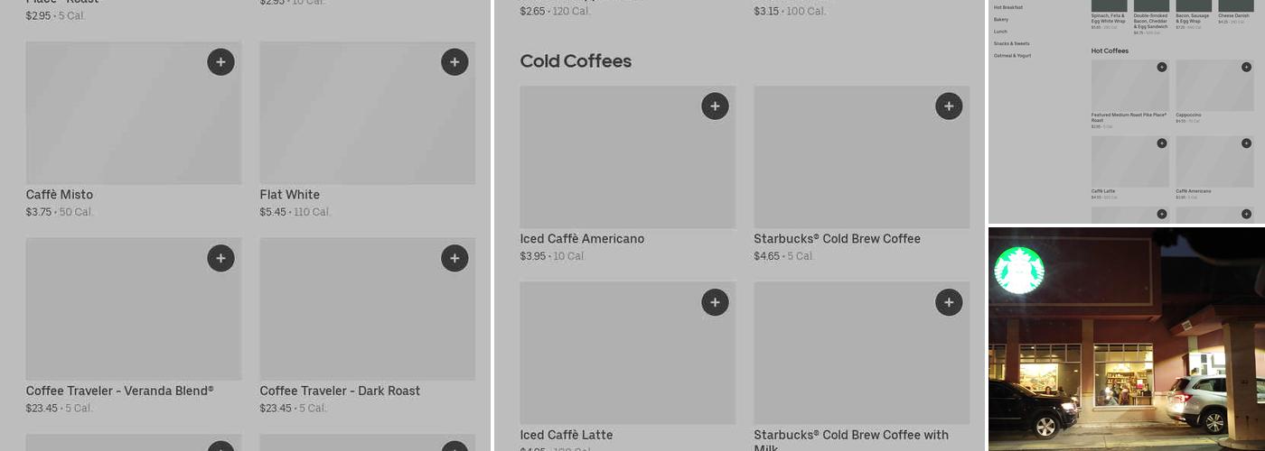 Starbucks Menu