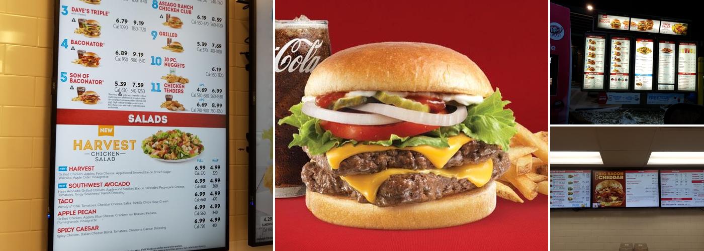Wendy's Menu