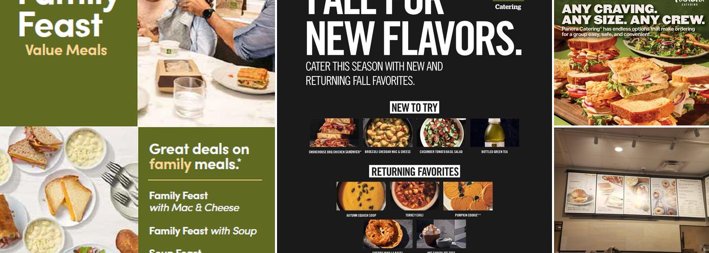 Panera Bread Menu