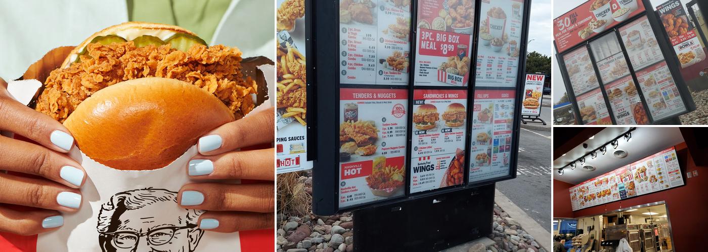 KFC Menu