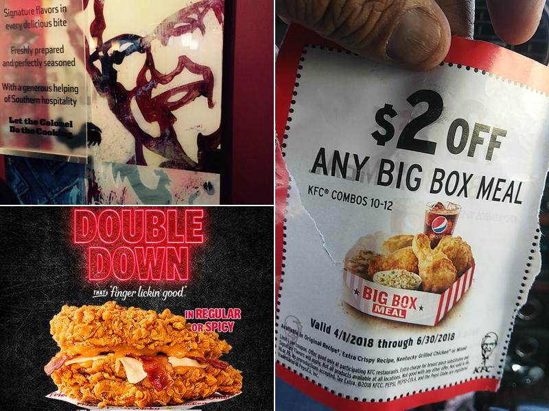 KFC Menu