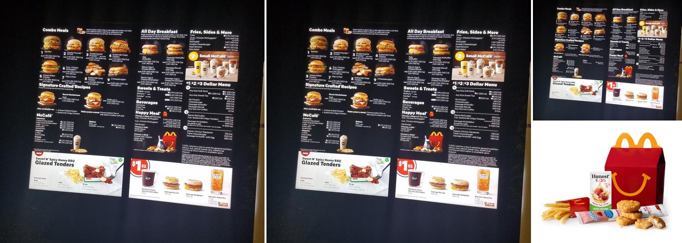 McDonald's Menu