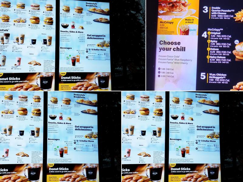 McDonald's Menu