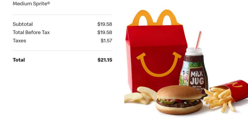 McDonald's Menu