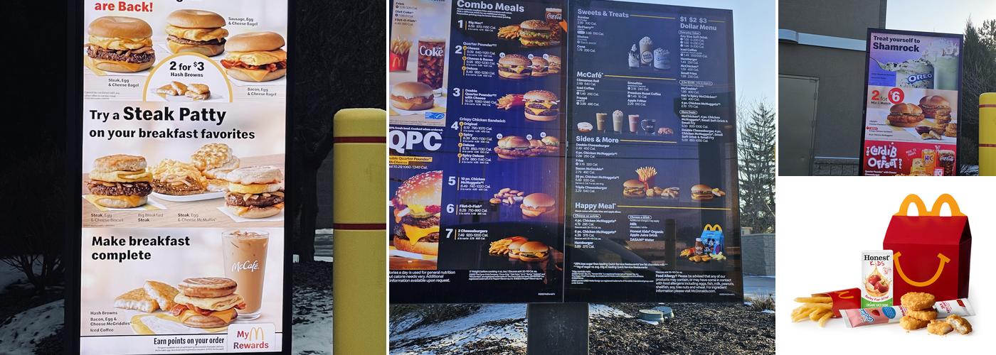 McDonald's Menu
