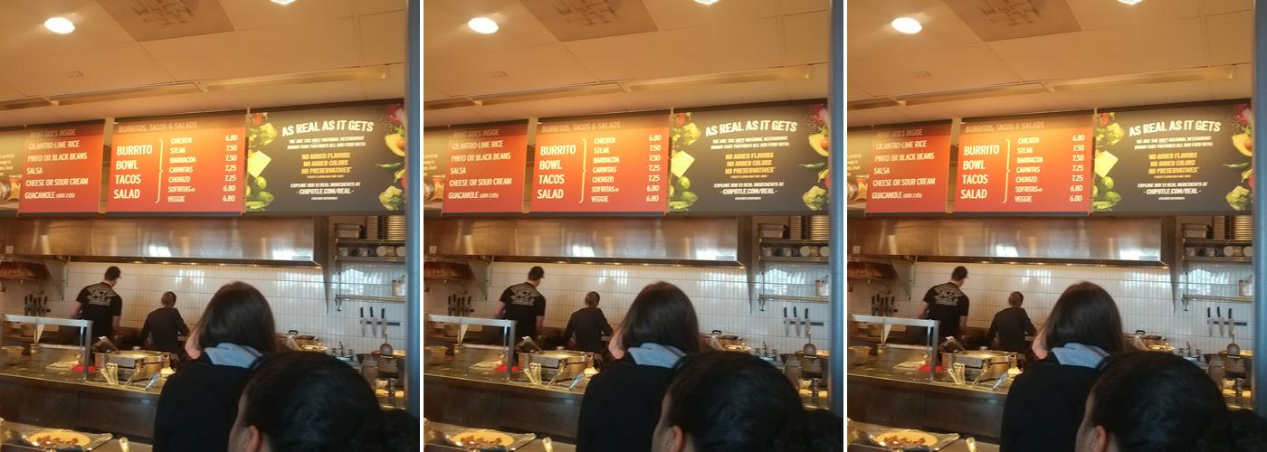 Chipotle Mexican Grill Menu