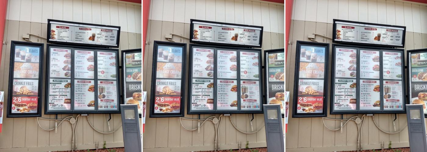 Arby's Menu