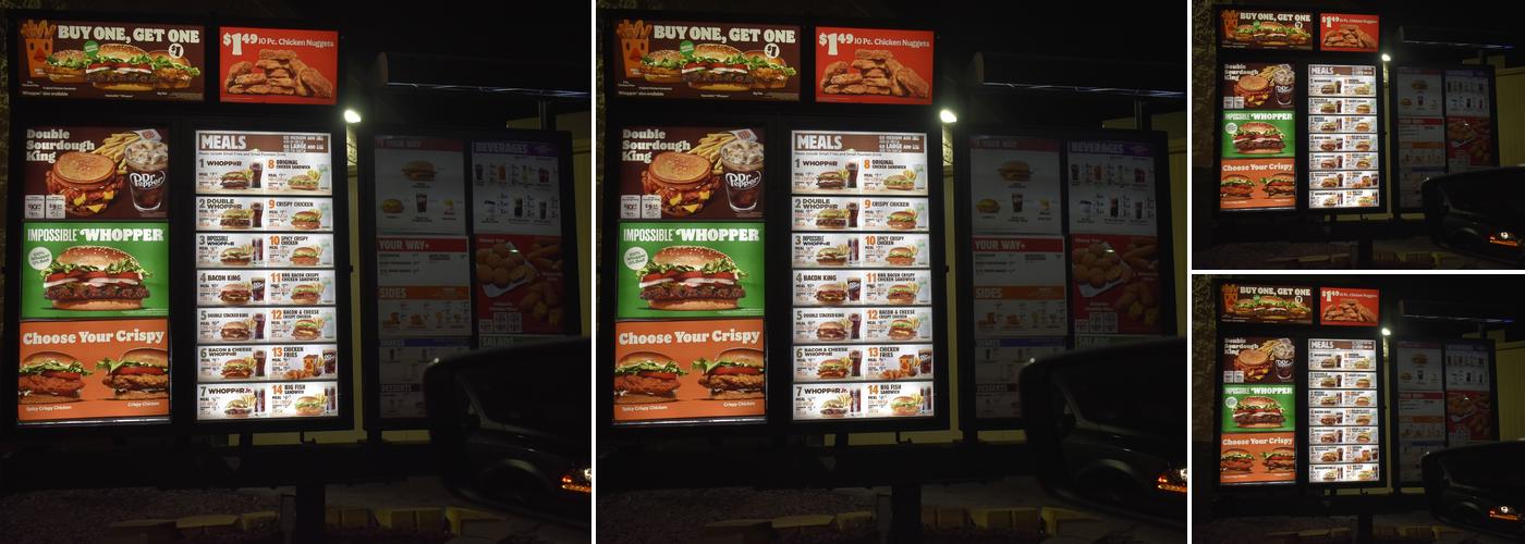 Burger King Menu
