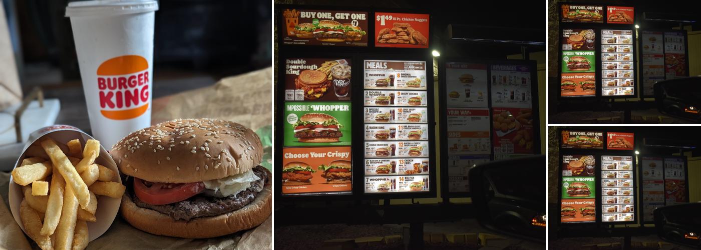 Burger King Menu