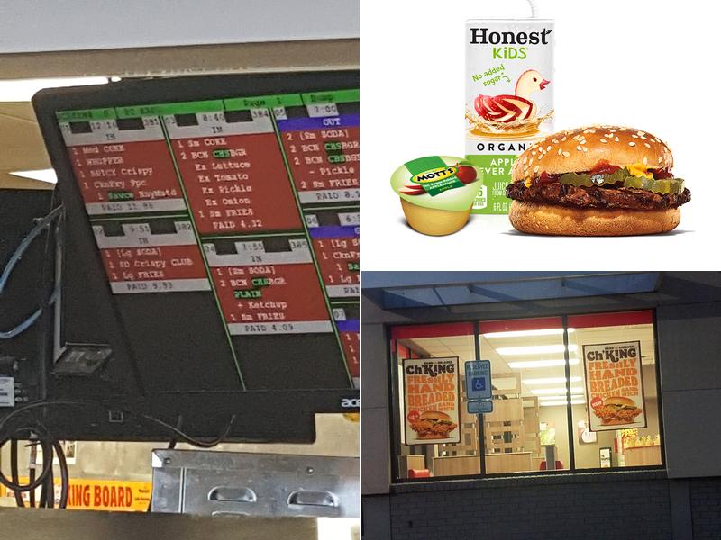 Burger King Menu