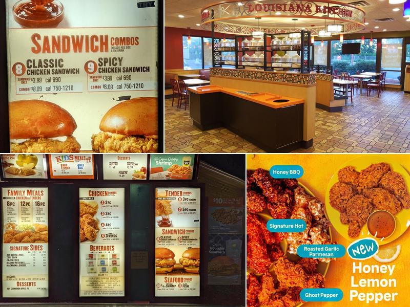 Popeyes Louisiana Kitchen Menu