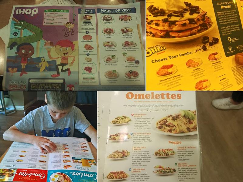 IHOP Menu