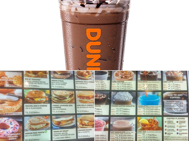 Dunkin' Menu
