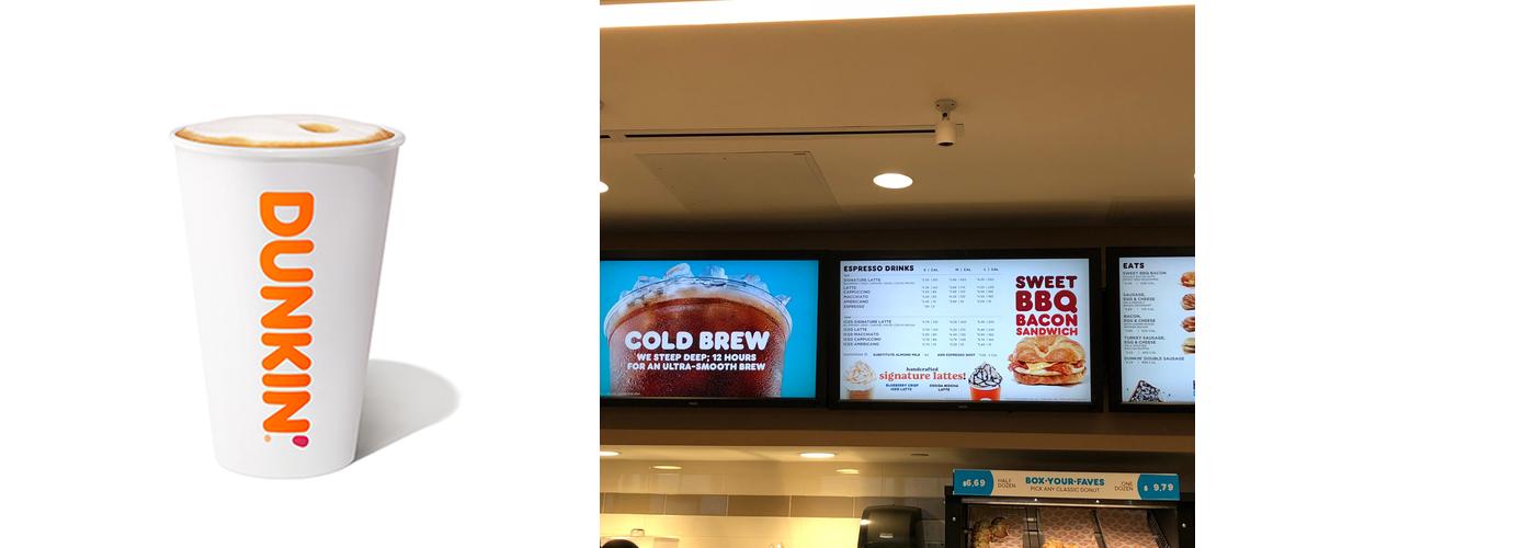Dunkin' Menu