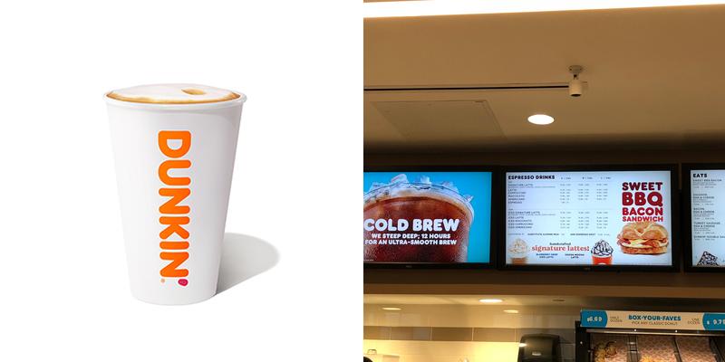 Dunkin' Menu