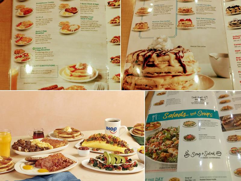 IHOP Menu