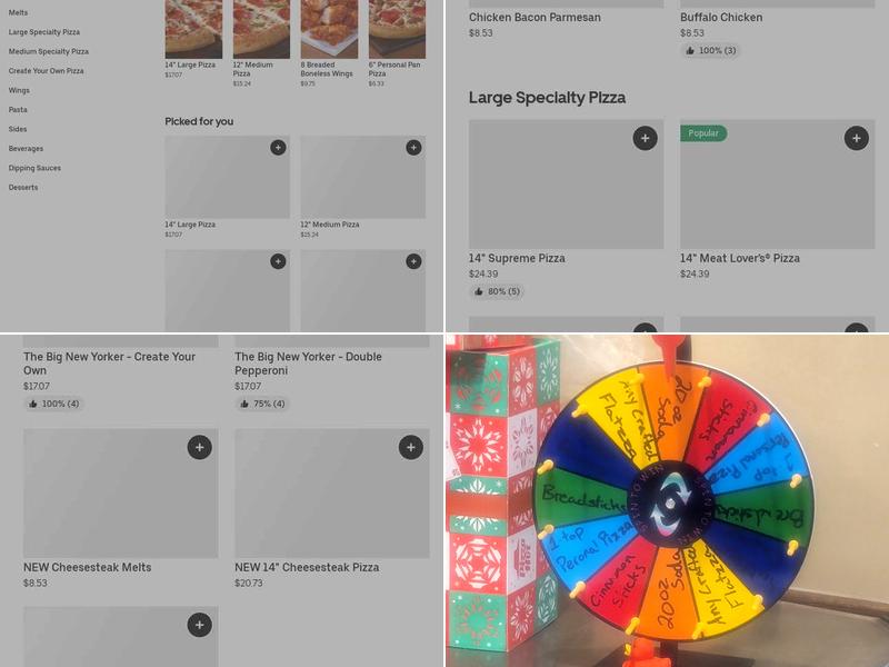 Pizza Hut Menu