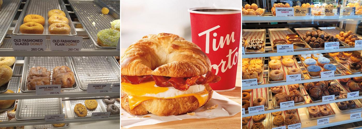 Tim Hortons Menu
