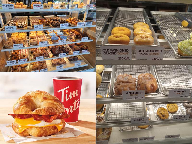 Tim Hortons Menu