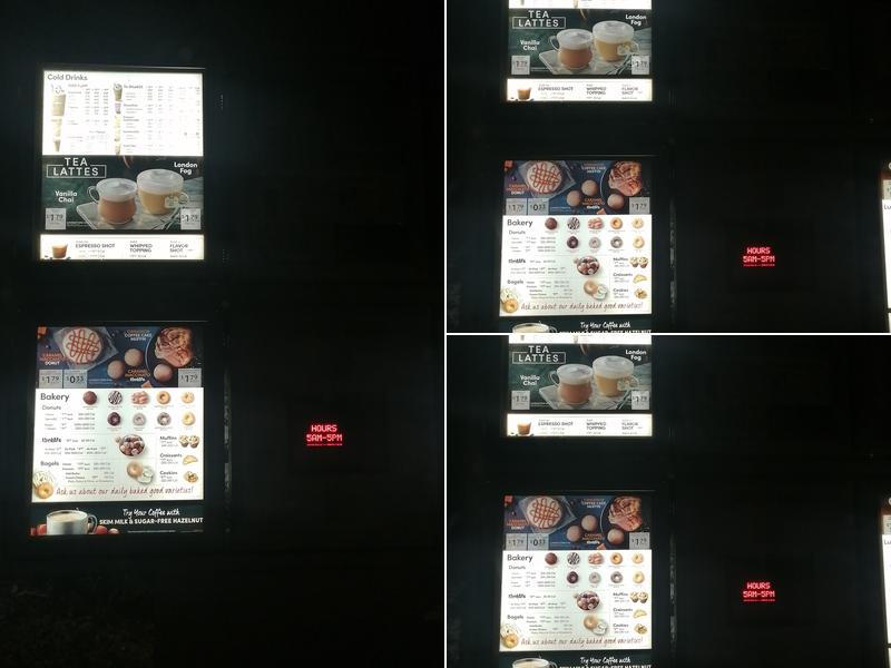 Tim Hortons Menu