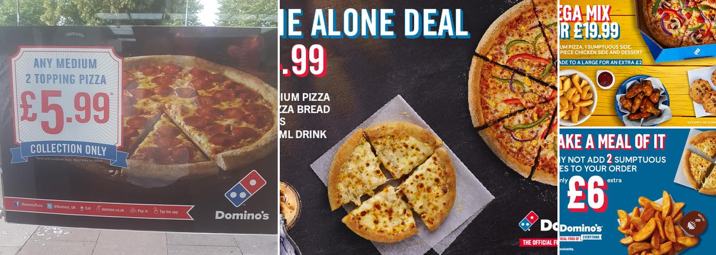 Domino's Pizza - Norwich - West Menu