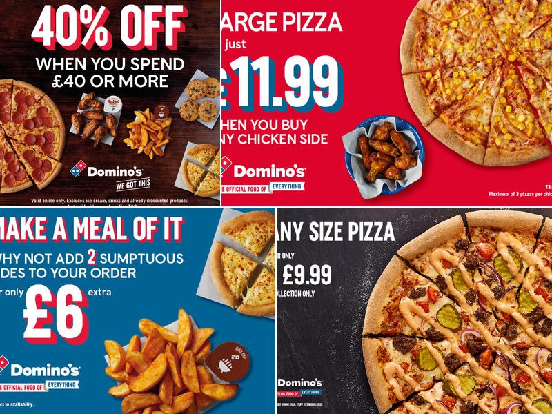 Domino's Pizza - Cambridge - Sawston Menu